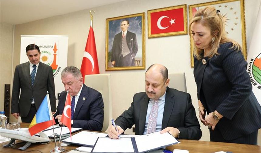 Şanlıurfa ile Romanya’nın Pitești Kenti Kardeş Şehir İlan Edildi