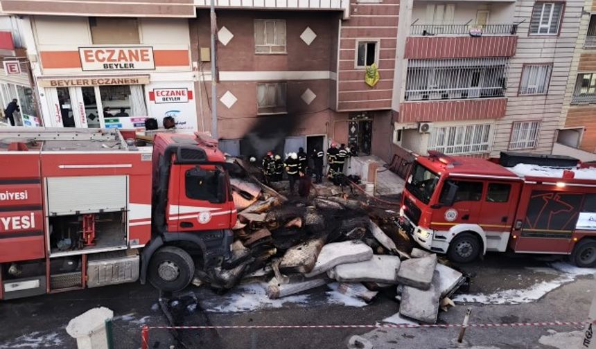 Şanlıurfa’da Korkutan İş Yeri Yangını: Ekipler Seferber Oldu