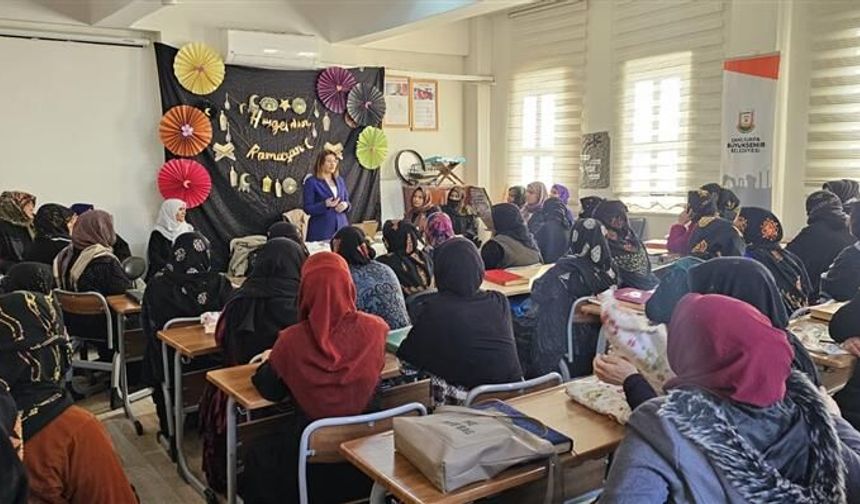 Büyükşehir’den Kadınlara Şiddetle Mücadele Destek