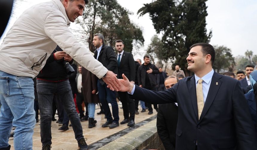AK Partili İnan'ın Şanlıurfa Temasları