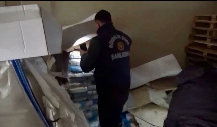 Şanlıurfa’da sahte temizlik ürünleri ele geçirildi
