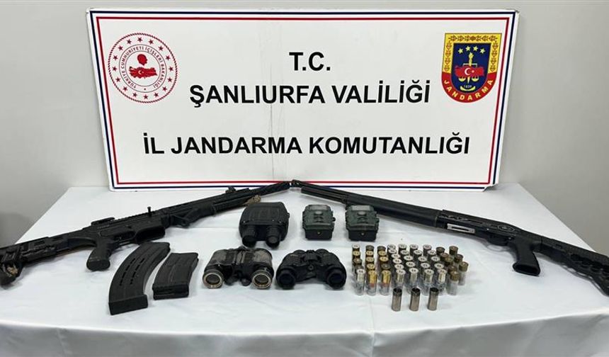 Şanlıurfa’da Ruhsatsız Silah Operasyonu: 7 Şüpheli Hakkında İşlem