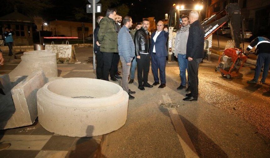 Balıklıgöl’de Altyapı Çalışmaları Hız Kazandı