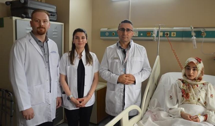Şanlıurfa'da genç hasta doku nakli ile protezden kurtuldu