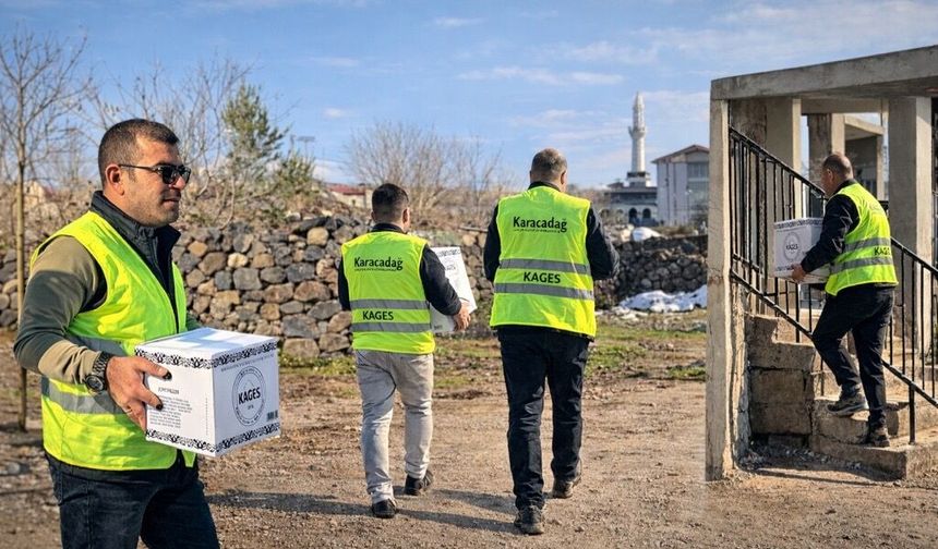 KAGES, yardım faaliyetlerini sürdürüyor