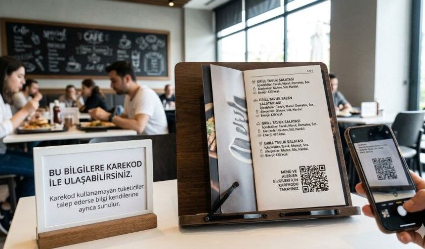 Restoran ve Kafelerde Menülere Yeni Düzenleme
