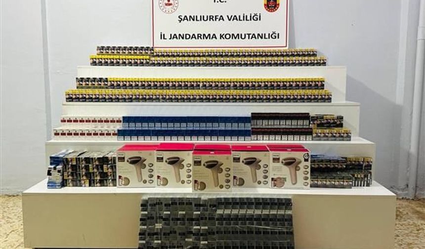 Şanlıurfa’da Kaçakçılık Operasyonu: 29 Gözaltı