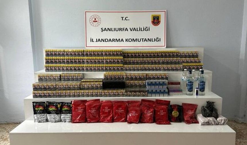 Viranşehir'de Kaçakçılık Operasyonu: 34 şahıs hakkında işlem başlatıldı