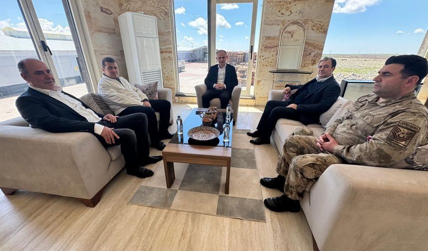 Siverek Kaymakamı Sak’tan Karacadağ Su Fabrikası’na Ziyaret