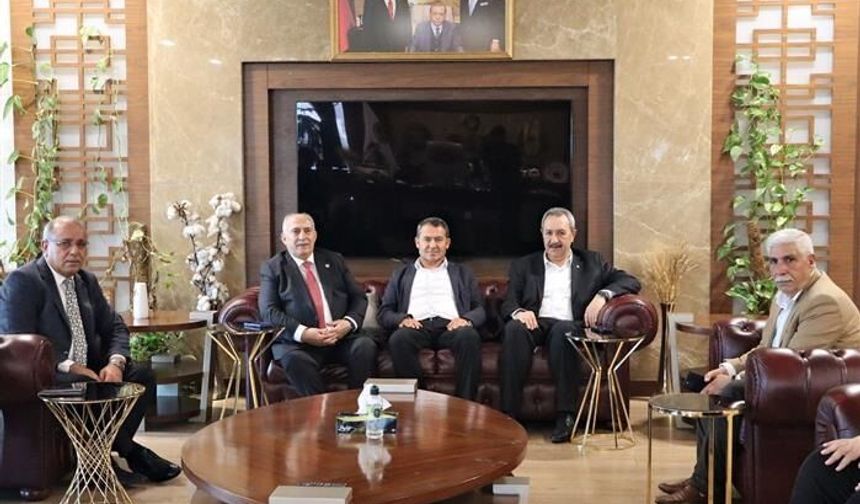 Mehmet Akyürek Ticaret Borsasını Ziyaret Etti