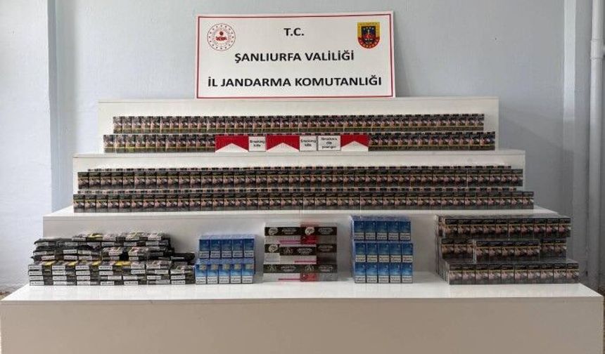 Şanlıurfa’da Kaçakçılık Operasyonu: 24 Gözaltı