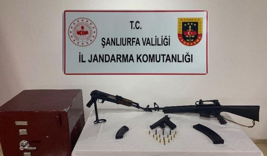 Şanlıurfa'da ruhsatsız silah operasyonu: 4 gözaltı