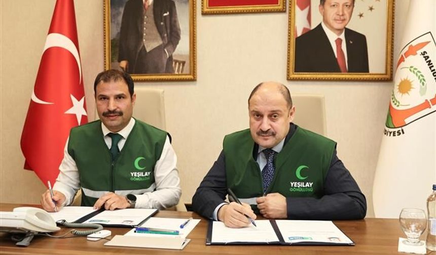 Şanlıurfa’da Büyükşehir ile Yeşilay Arasında İş Birliği Protokolü