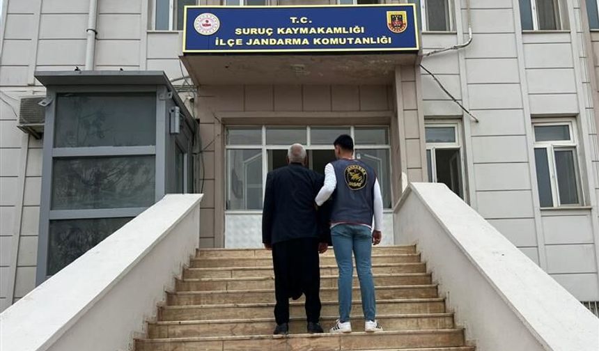 Suruç'ta hakkında kesinleşmiş hapis cezası olan şahıs yakalandı