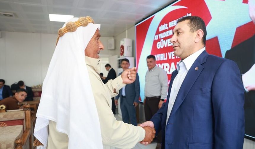 Harran’da Bayramın Adresi: Cumhur Odası’nda Gönüller Buluştu