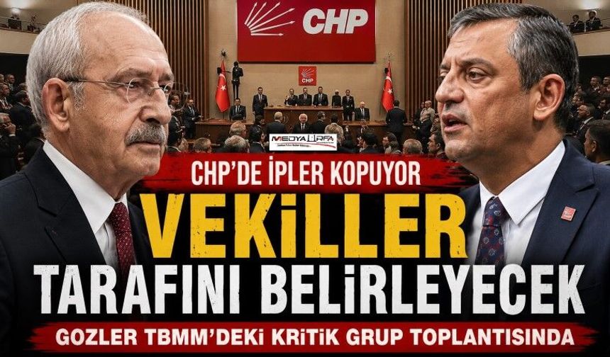 CHP'de kritik gün! Gözler TBMM'de