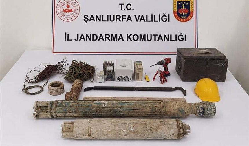 Birecik'te Dalgıç Pompası Hırsızlığı Şüphelileri Yakalandı