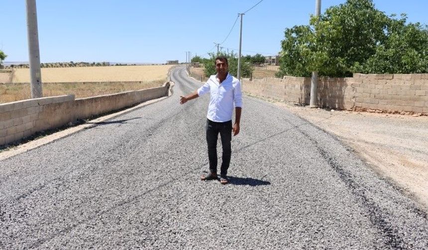 Haliliye Kırsalında Yollar Sathi Kaplamayla Yenileniyor