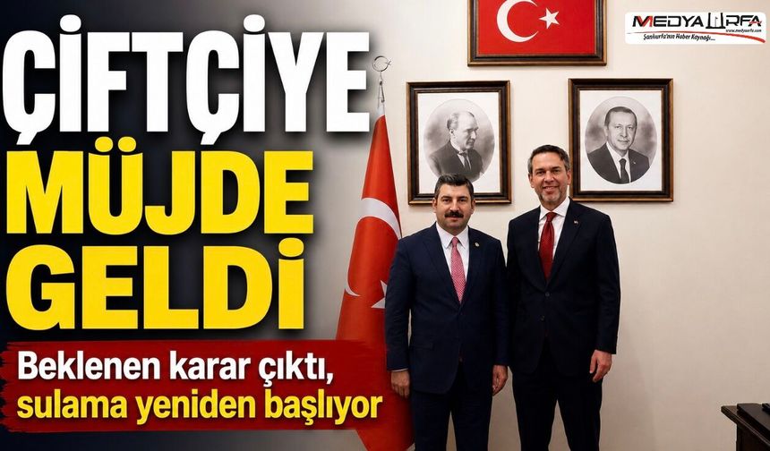 Eyyüpoğlu: Tatarhöyük ve Cullap’taki Sulama Sorunu Çözüldü