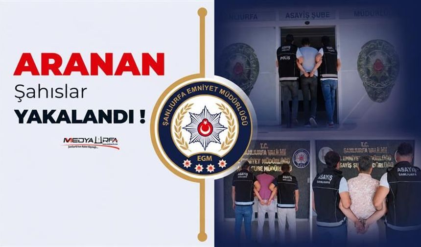 Şanlıurfa'da 28 Yıl Hapis Cezası Bulunan Firari Yakalandı