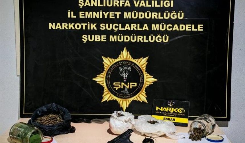 Şanlıurfa'da Uyuşturucu Operasyonu: 5 Gözaltı