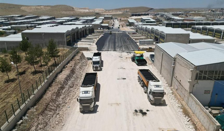Esnafa ulaşan yollar şimdi daha güvenli ve daha konforlu