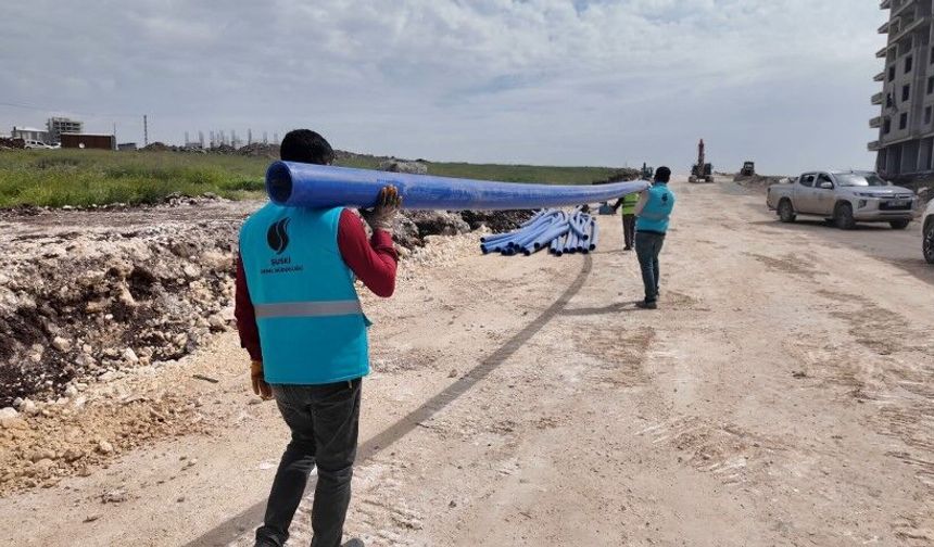 Şanlıurfa’da içme suyu alt yapısı güçleniyor