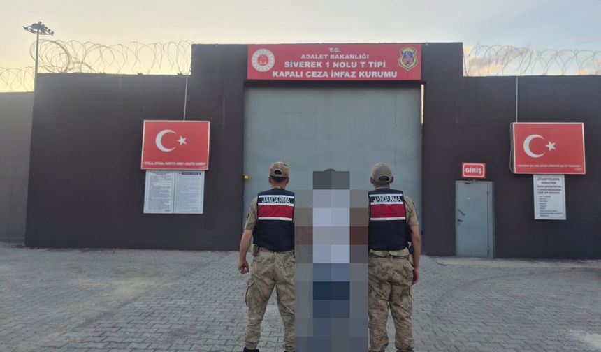Siverek’te 7 Yıl 6 Ay Hapis Cezası Bulunan Hükümlü Yakalandı