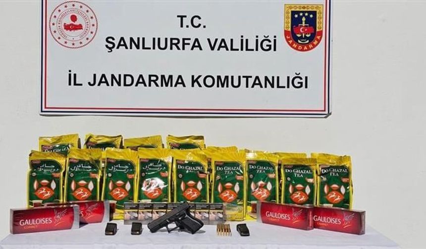 Ceylanpınar'da Ruhsatsız Silah ve Kaçak Ürün Operasyonu