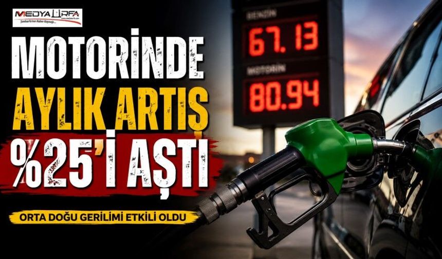 Motorinde aylık artış %25'i aştı