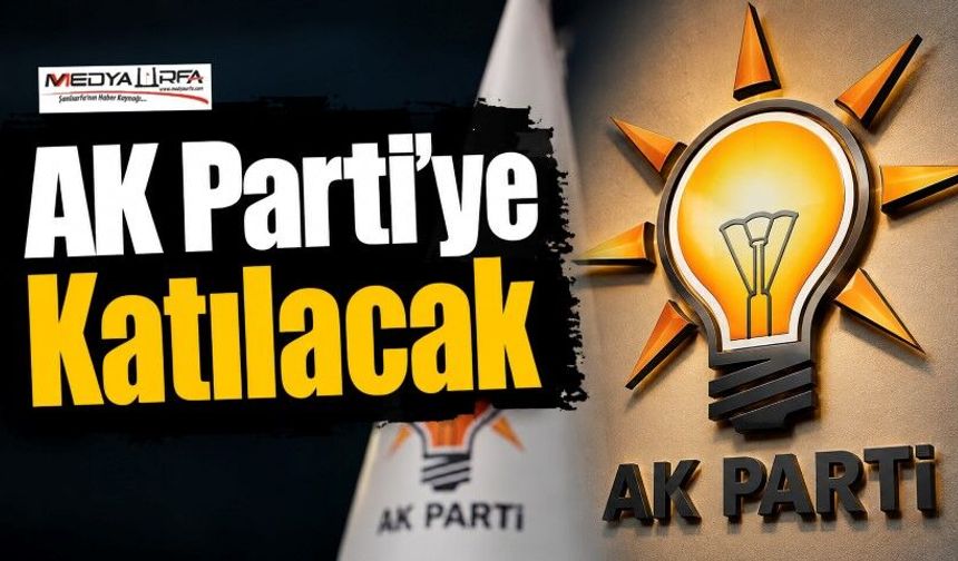"NATO Zirvesi Sonrasında AK Parti'ye Katılabilir''