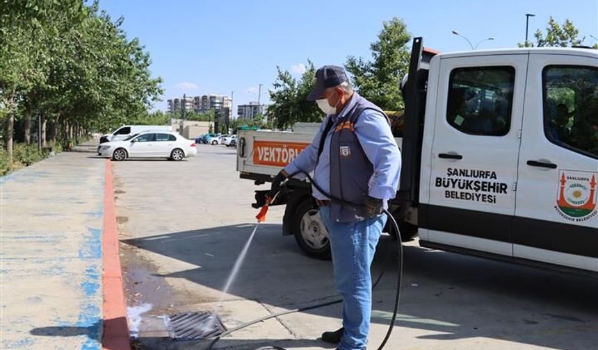 Büyükşehir'den Şanlıurfa Genelinde İlaçlama Mesaisi