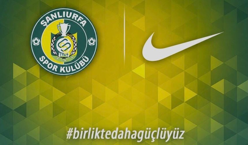 Şanlıurfaspor, Nike ile Anlaştı