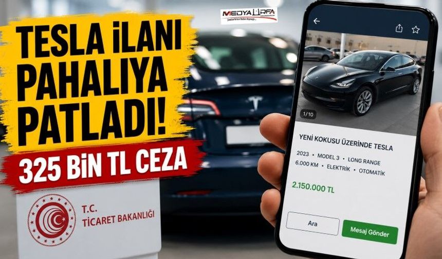 "Sıfır Gibi Tesla" İlanı Pahalıya Patladı