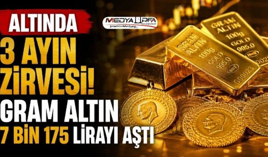 Altında 3 Ayın Zirvesi!