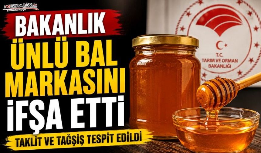 Ünlü Bal Markasında Taklit ve Tağşiş Tespit Edildi