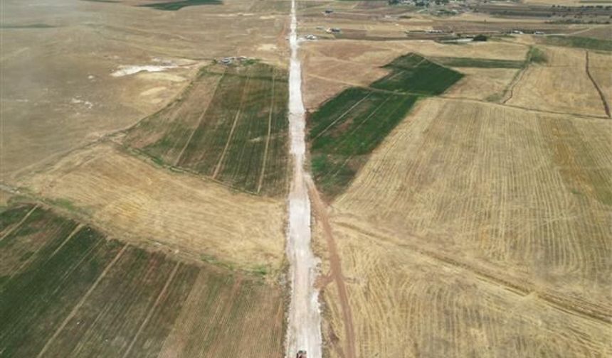 Haliliye ile Siverek’i bağlayan yol sıcak asfalt kavuşuyor