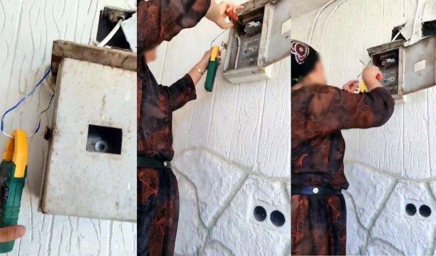 Kaçak Elektrik Tespitinde Bir Evde Dikkat Çeken Detay