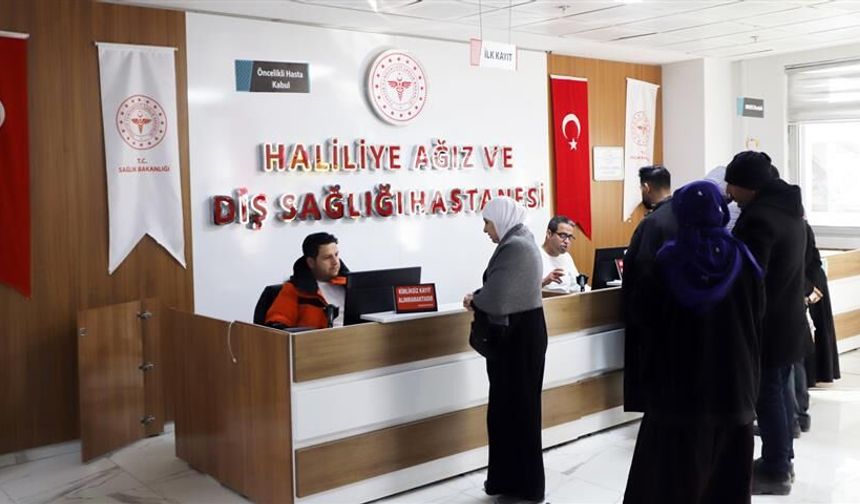 Şanlıurfa’da Ağız ve Diş Sağlığı Hizmetlerine Yoğun İlgi