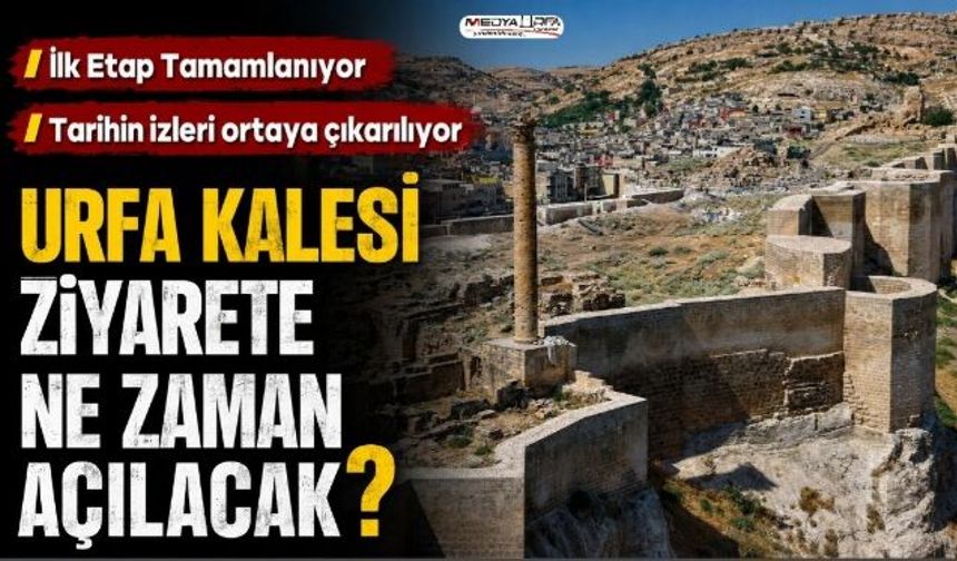 Şanlıurfa Kalesi Ne Zaman Ziyarete Açılacak?