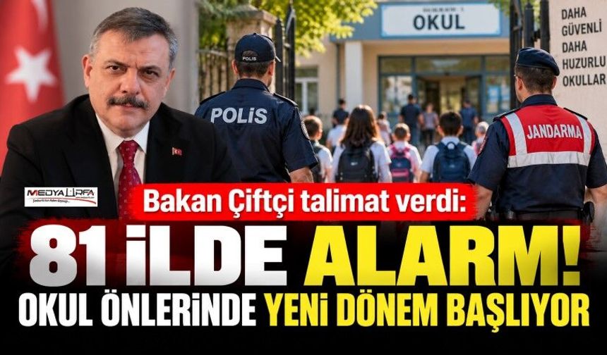 İçişleri Bakanı Çiftçi: Evlatlarımız için sahadayız