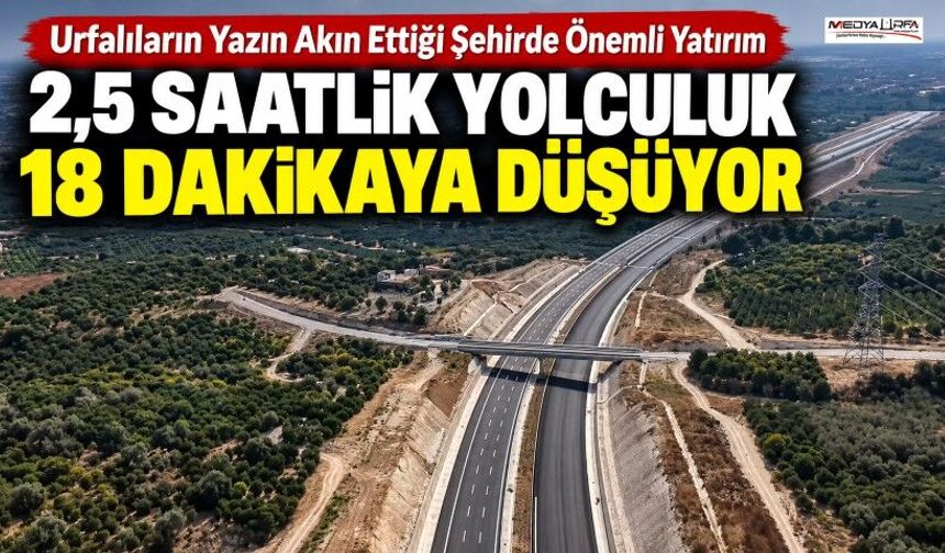 2,5 saatlik yolculuk 18 dakikaya düşecek