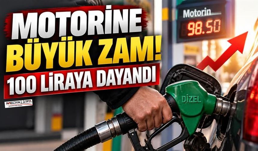 Motorine 6,62 TL Zam Geliyor