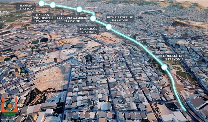 Şanlıurfa’da raylı sistem için tarihi adım