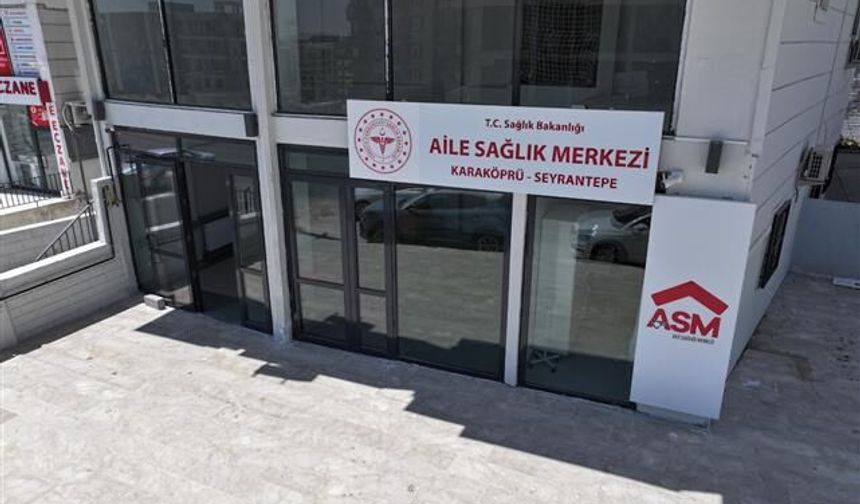 Şanlıurfa’da Birinci Basamak Sağlık Hizmetlerine Yeni Merkez: Seyrantepe Aile Sağlığı Merkezi Hizmete Açıldı
