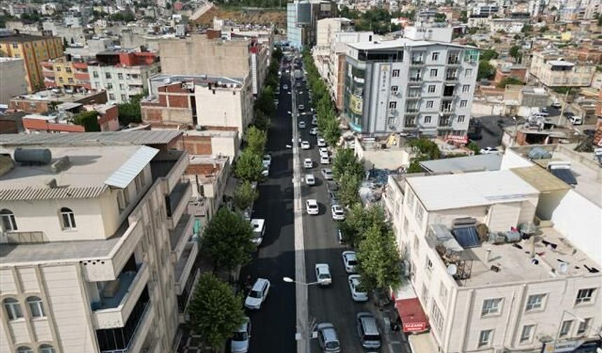 Siverek’te Adnan Menderes Caddesi Yenilendi