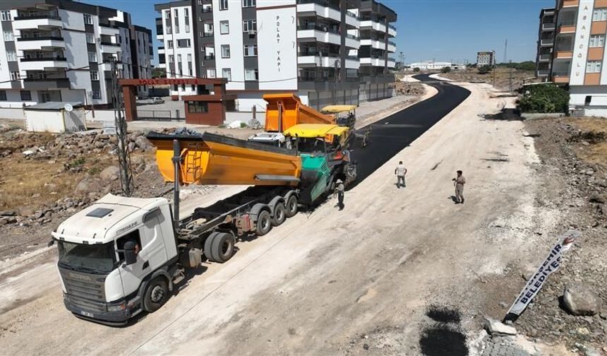 Siverek’te Ramazan Baran Bulvarı Yenilendi