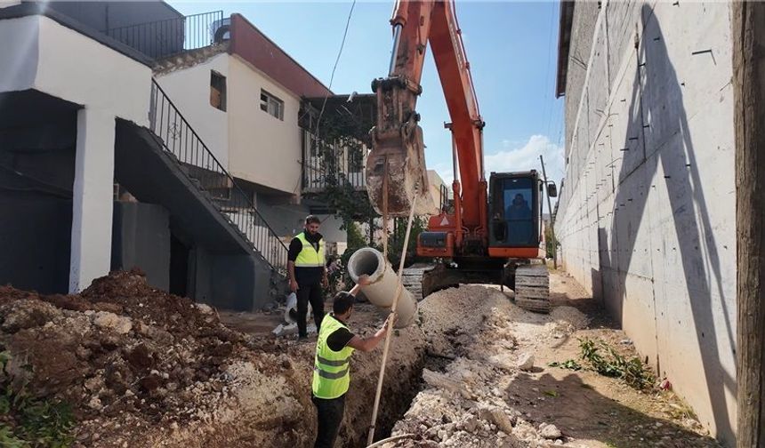 Şanlıurfa’da alt yapı çalışmaları aralıksız sürüyor