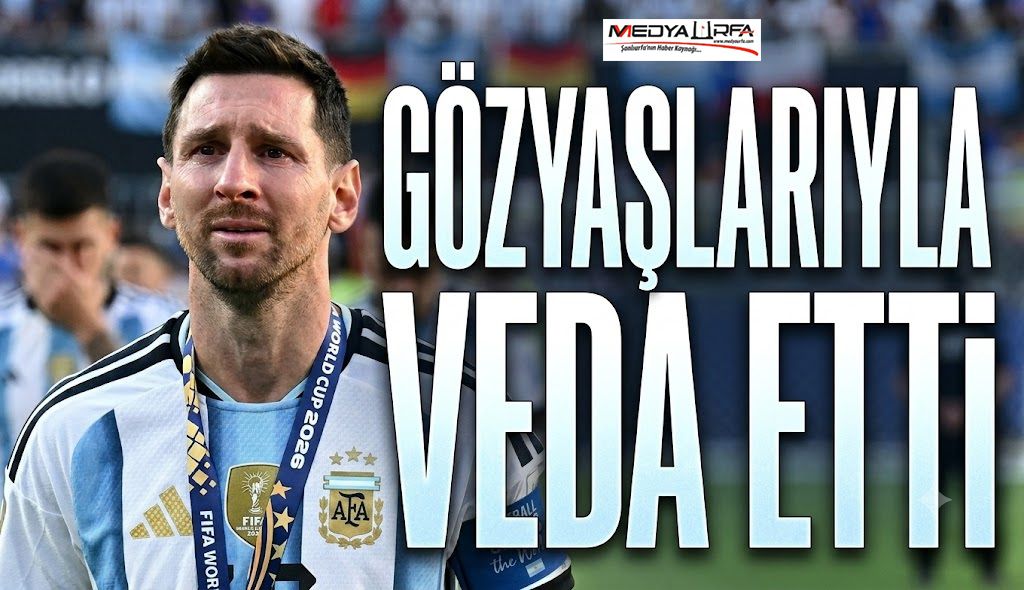 Messi'den Dünya Kupasına Hüzünlü Veda
