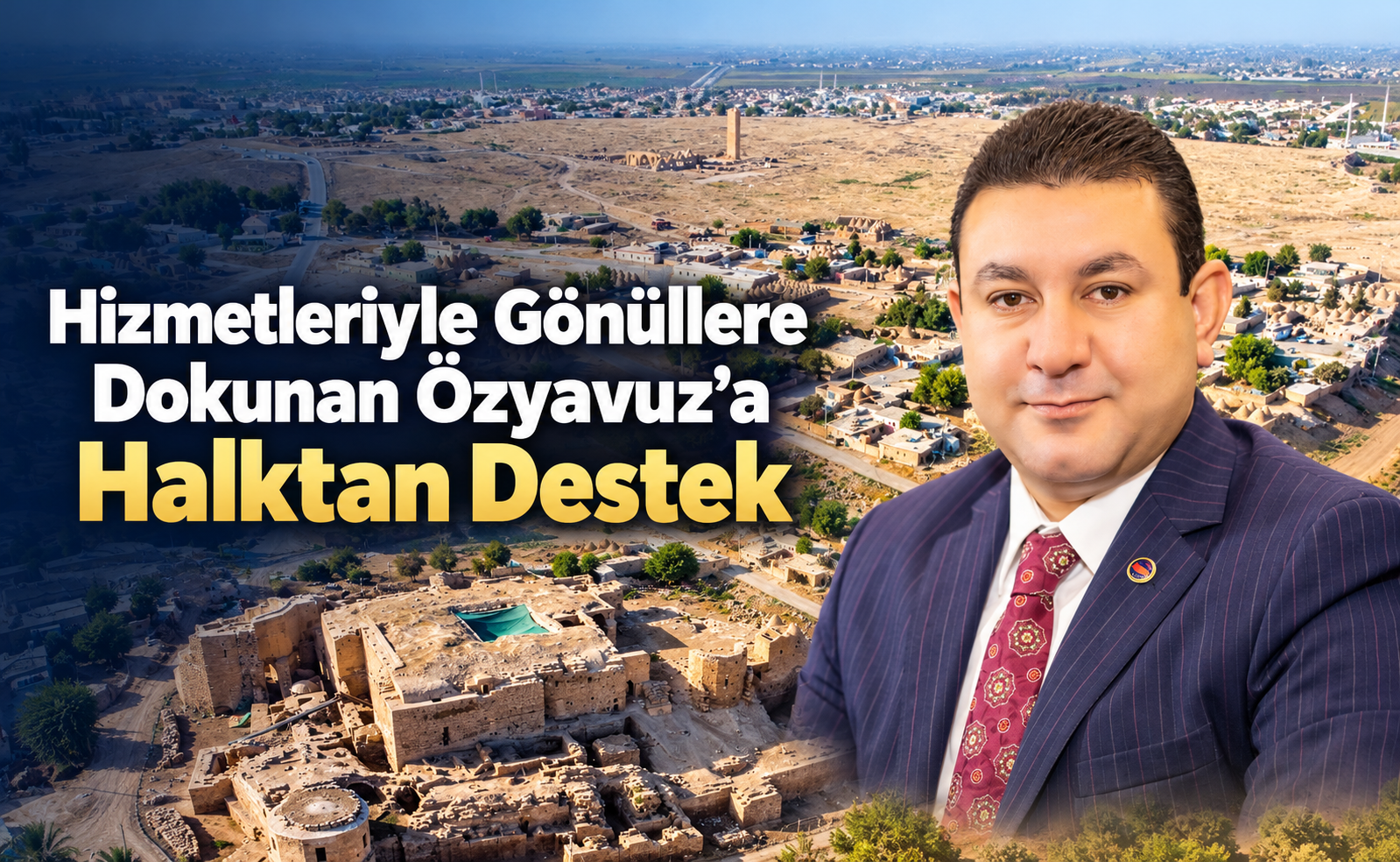 Hizmetleriyle Gönüllere Dokunan Mahmut Özyavuz’a Halktan Destek